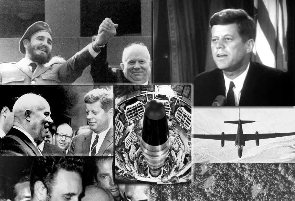 foto de epoca da crise dos misseis de Cuba